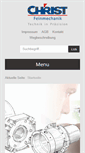 Mobile Screenshot of christ-feinmechanik.com